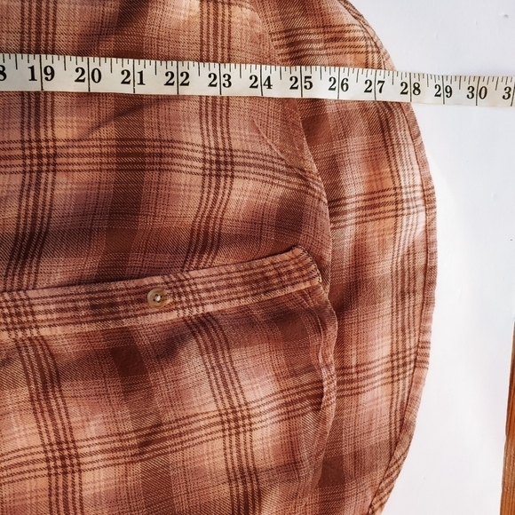 American Eagle Soft Plaid Button Shirt M - Picture 3 of 6